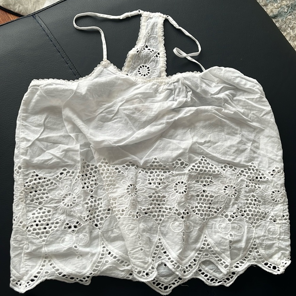 White bridal pajama set with beautiful detail